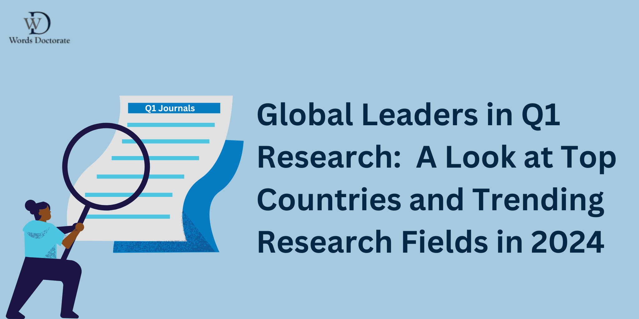 Global Leaders in Q1 Research:  A Look at Top Countries and Trending Research Fields in 2024